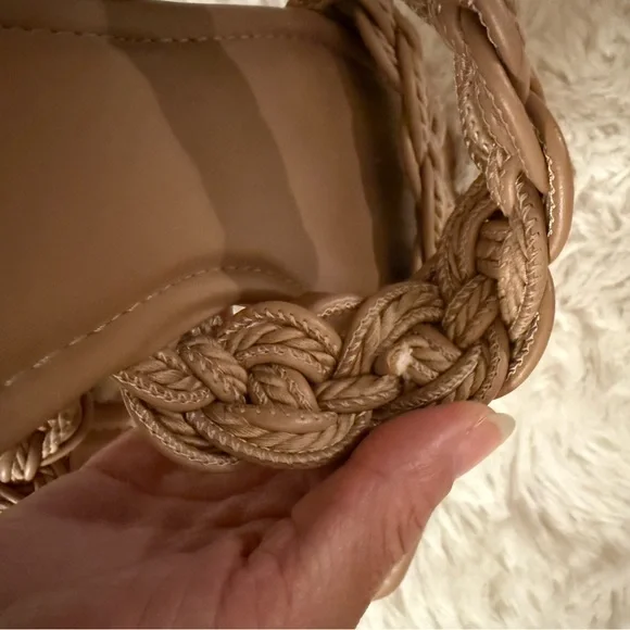 A New Day Women's Brown Braided Sandals - Picture 5 of 5